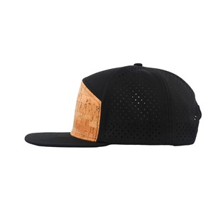 Tcap China Waterproof 3D Embroidery Snapback Caps Golf <b>Hats</b> with Laser Perforation Satin Fabric - Product Image 3
