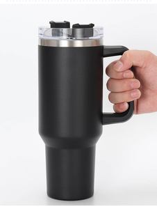 Vaso de Viaje Personalizado de 40 oz, de Acero Inoxidable, Doble Pared, Aislado al Vacío, con Asa - Product Image 5
