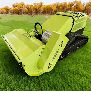 Tondeuse à gazon sur chenilles à essence de 800 mm avec lames de balayage, tondeuse tout-terrain pour vergers et arbustes - Product Image 3