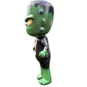 Disfraz Inflable <span class=keywords><strong>de</strong></span> Zombie <span class=keywords><strong>Extraterrestre</strong></span> Frankenstein para Adultos, Disfraz <span class=keywords><strong>de</strong></span> Mascota Humana Horrible - Product Image 4