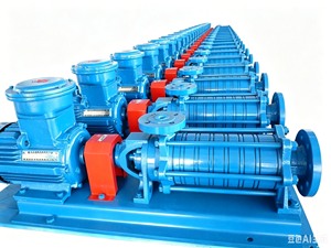 Pompe centrifuge multi-étages haute performance à canal latéral GPL avec joint mécanique, à brides DN65 DN25, pour <span class=keywords><strong>propane</strong></span> et butane - Product Image 1