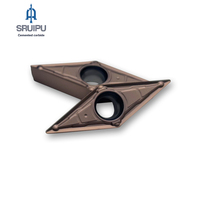 Plaquettes en carbure Premium VBMT160404 VBMT160408, outils de coupe pour tour CNC, plaquettes VBMT pour tournage de l'acier inoxydable