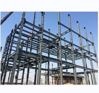 Edificio de Oficinas Prefabricado de Acero Ligero con Certificación CE, Estructura Metálica, Vida Útil de 50 Años, Servicios de Soldadura y Doblado