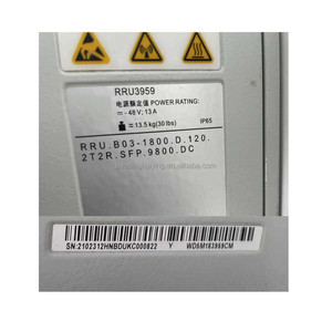 Unité radio distante RRU 3959 1800 MHz 48 V CC CA Équipement de télécommunications - Product Image 2