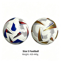 Ballon de football en PU de haute qualité, idéal pour l'entraînement et les matchs, durable, toucher doux, prix de gros direct usine, personnalisation du logo prise en charge
