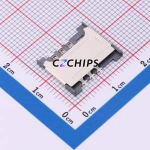 <b>SIM</b>-0302A-P <b>SIM</b> <b>Card</b> Connector SMD Connector Plug-In Type Mini <b>SIM</b> <b>Card</b> <b>Card</b> <b>Holder</b> 1.5mm - Product Image 1