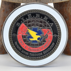 Moneda Conmemorativa Personalizada al por Mayor del 10º Aniversario de Canadá, de Doble Cara, Esmaltada, de Aleación de Zinc - Product Image 5