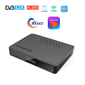 Ricevitore <span class=keywords><strong>TV</strong></span> Satellitare Digitale MeeCast GX6607 DVB-S2/S2X con WiFi/Ethernet Integrato HD H.265 FTA Canali Gratuiti 12 Mesi di IPTV - Product Image 1