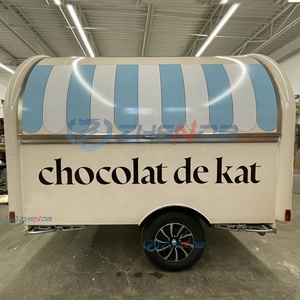 Carrito de Comida Personalizado, Totalmente Equipado para Catering, Mini, de Acero Inoxidable, con 4 Ruedas, para Venta de Snacks y Hot Dogs - Product Image 2