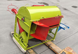 Profesyonel tarım makineleri benzinli motor Mini tahıl çeltik Sheller pirinç harman makinesi harman soyma fonksiyonu - Product Image 4