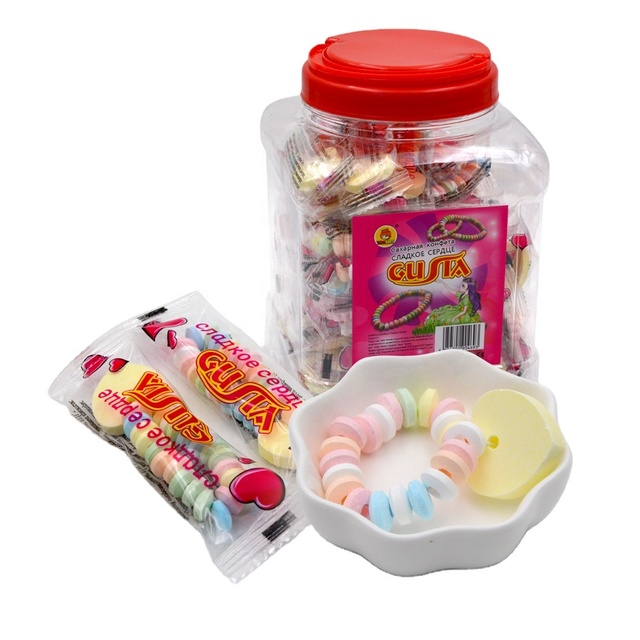 Bag Package Watch Shaped Bracelet Dextrose Press Candy