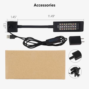 Lampe <span class=keywords><strong>LED</strong></span> pour <span class=keywords><strong>aquarium</strong></span>, lumière pour <span class=keywords><strong>aquarium</strong></span>, luminosité réglable, lampe à clipser pour plantes d'<span class=keywords><strong>aquarium</strong></span>, pour aquariums d'<span class=keywords><strong>eau</strong></span> douce plantés, <span class=keywords><strong>nano</strong></span>-aquariums - Product Image 2
