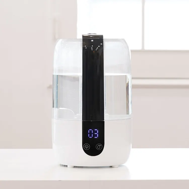 RUNAL Automated Humidity Touch Sensitive One Button Cool Mist Oil Diffusers Ultrasonic Air Humidifiers