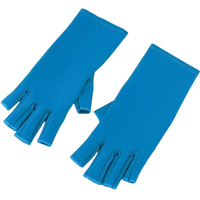 LOGO personnalisable Gants de manucure multicolores à haute élasticité résistants aux UV Design exposé aux doigts