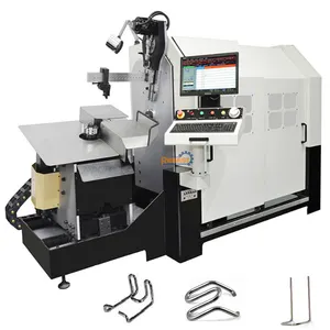 9 Axes Automatic CNC 2D 3D Metal Wire Bending Forming Machine
