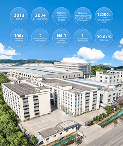 Escritorio de Pie con Pantalla Táctil, Vidrio Blanco, Moderno, Ergonómico, Mesa de Vidrio para Oficina, Altura Ajustable - Product Image 6