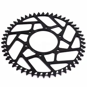 Surron Ultra Bee Parts Custom Self Cleaning Anodized Billet Aluminum Alloy Rear Sprocket 46T-60T