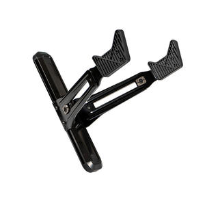 Soporte de pared para bicicleta, ajustable, capacidad de 40kg, aleación de aluminio con gancho de goma para varios modelos de bicicleta - Product Image 2