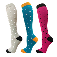 Medias Hombre De Mujer Compression Deportivas Futbol Medicos chaussettes noires pour hommes chaussettes De Compression tricotées décontractées pour femmes et hommes