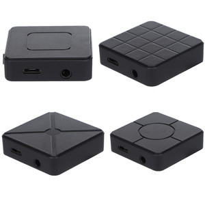 Transmisor receptor Bluetooth 5,0, adaptador de audio inalámbrico 2 en 1 para llamadas manos libres en el coche - Product Image 1