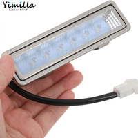 Lampe LED rectangulaire 12V CC pour hotte de cuisine, installation facile, étanche, lumière de remplacement pour hotte domestique