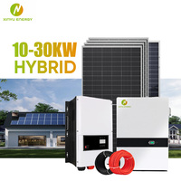 Système d'énergie solaire complet 10Kw 20Kw 25Kw 30Kw, kit solaire hors réseau pour grande maison