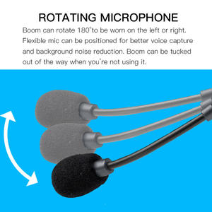 <span class=keywords><strong>Logitech</strong></span> H111 3.5mm <span class=keywords><strong>Jack</strong></span> <span class=keywords><strong>Casque</strong></span> d'écoute stéréo avec microphone <span class=keywords><strong>Casque</strong></span> téléphonique - Product Image 3