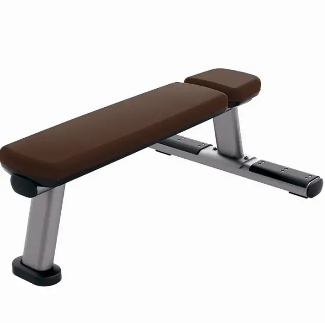 Équipement de fitness commercial Banc lourd pour la compétition Banc plat Banc robuste