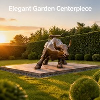Escultura de Bronce de Wall Street para Áreas Públicas como Parques al Aire Libre, Distritos Financieros y Calles Comerciales - Fundición 3D de Moda