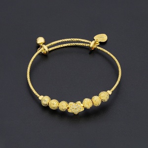 JXX - Juego de Brazaletes de Latón al por Mayor con Circonitas, Ajustables, Chapados en Oro, Estilo Indio, para Mujer - Product Image 5