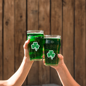 St. Patrick's Day <strong>Shamrock</strong> Clover Decal <strong>Party</strong> Gift Wrapping Decoration Wine Bottles <strong>Glasses</strong> Sticker for Irish Holiday - Product Image 3