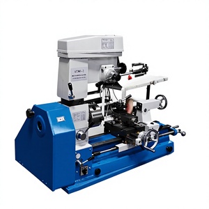 Máquina de Perforación y Fresado de Metal Multifuncional AT300, 220V, Mini Torno de Uso Doméstico, 6 Velocidades, Alta Rigidez - Product Image 2