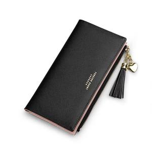 THK0072 Nouveau Design Lady Wallet Good Pu Portefeuille en cuir Love Tassel Portefeuille pour femmes - Product Image 6