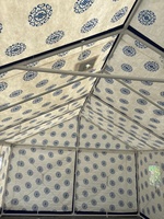 Tente triple couche pour 10 personnes, toutes saisons, avec isolation thermique, grand espace, imperméable et résistante au vent, idéale pour le froid