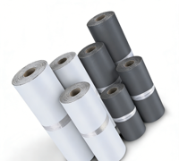 Vente en gros d'usine de rouleaux de film PE pour la production de pochettes en polyéthylène, matériau d'emballage imperméable pour l'industrie du commerce électronique