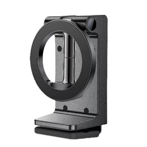 Magnetic Foldable Phone Stand Aviation Zinc Alloy Strong Neodymium Magnet 720 Degree Multi Axis <b>Rotation</b> for Car Desktop - Product Image 1