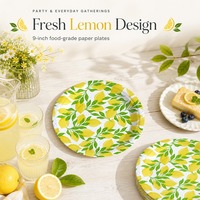 Assiettes en papier kraft jetables, rondes, brunes, pour les fêtes, la restauration, les plats à emporter, vente en gros, approvisionnement en vrac