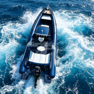 Bote Inflable Semirrígido de Lujo RIB 800 de Fábrica <span class=keywords><strong>con</strong></span> <span class=keywords><strong>Motor</strong></span> Fuera de Borda en Venta - Product Image 1