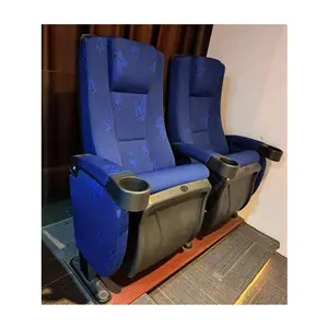 Wholesale Custom Modern Style Hall Folding Fix Theater Seating Cinema Church Auditorium Seats Chair YA-L210C