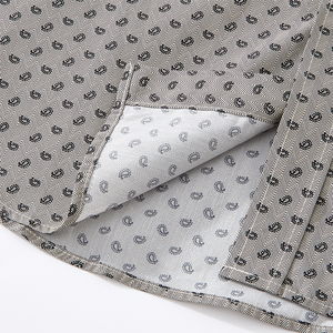 เสื้อเชิ้ตสไตล์ใหม่รักษ์โลก ผ้าฝ้ายป๊อปลิน พิมพ์ลายดิจิทัล แขนยาว แบรนด์ SQ สำหรับผู้ชาย ฤดูใบไม้ร่วง - Product Image 3