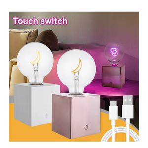 Bắc Âu hiện đại trang trí nội thất li-pin nhựa vuông <span class=keywords><strong>E27</strong></span> đèn bảng đèn chủ căn cứ - Product Image 1