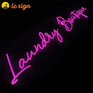 カスタムLEDレターフレックスネオンウォールサインロゴ広告ピザネオンサイン - Product Image 2