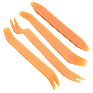 Pry <b>Bars</b> 4 Piece Plastic Set Claw End For Car Audio Dashcam Installation Removal Tools - Product Image 5