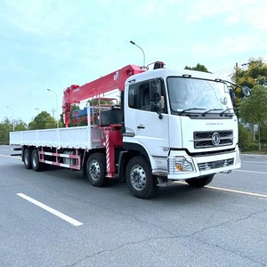 รถเครนติดตั้งบนรถบรรทุก DongFeng 8x4 คุณภาพสูง รถเครนไฮดรอลิก 8x4 14 ตัน พร้อมขาย - Product Image 2