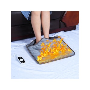Portable Foldable Foot Warmer Foot Warmer <b>Pad</b> Far Infrared Feet Warmer Custom <b>Electric</b> Foot Warmer <b>Heat</b> <b>Pad</b> for Back Pain Relief - Product Image 2