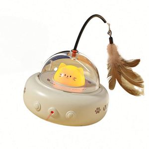 Juguete Interactivo para Gatos: Varita Automática con Pluma, Divertido Juguete Electrónico para Gatitos y Mascotas de Interior - Product Image 3