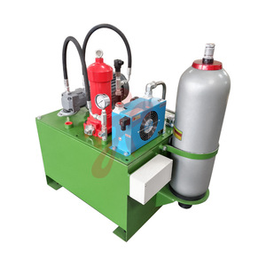 Station hydraulique Jehad avec pompe à huile électrique, système vertical haute pression en acier 45 pour levage automatique - Product Image 2