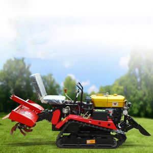 Tractor Agrícola de 25 Caballos de Fuerza, Pequeño, de Cuatro Ruedas, con Asiento y Rotocultor - Product Image 3