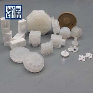 Dechuang Pctfe <b>Plastic</b> Parts Irregular Shape Translucent Laboratory Chemical <b>Engineering</b> Valve Components - Product Image 3