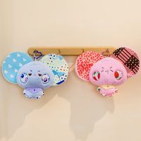 Porte-clés en peluche souris à grandes oreilles mignonnes, pendentif animal en peluche dessin animé Kawaii, breloque de sac, décoration, cadeau surprise pour enfants, vente en gros